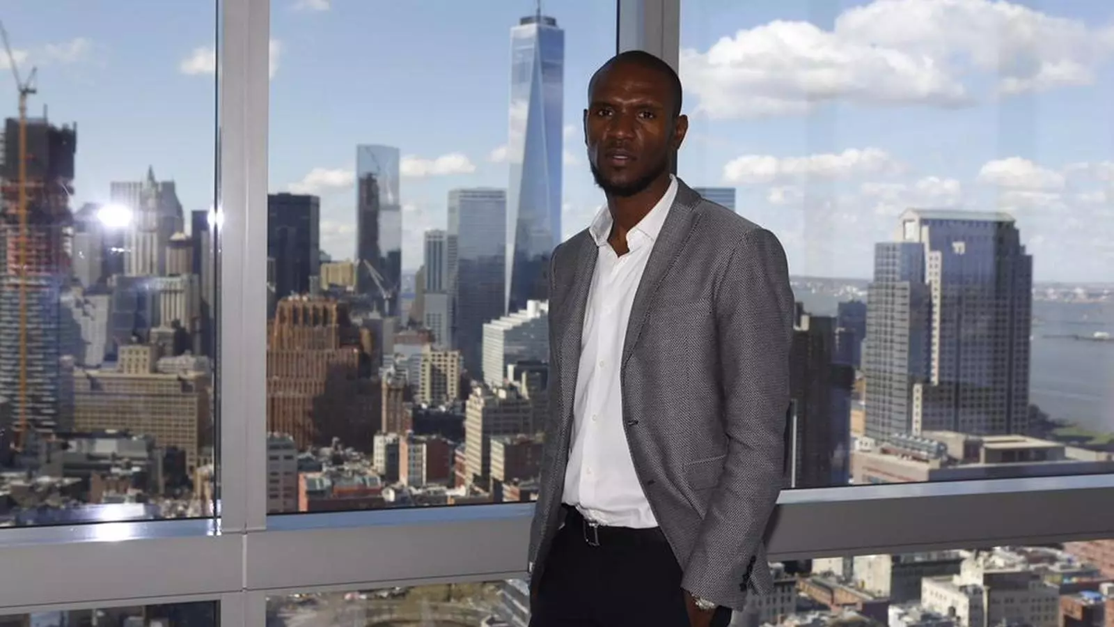 Éric Abidal ha representat el Barça a Nova York / FC BARCELONA