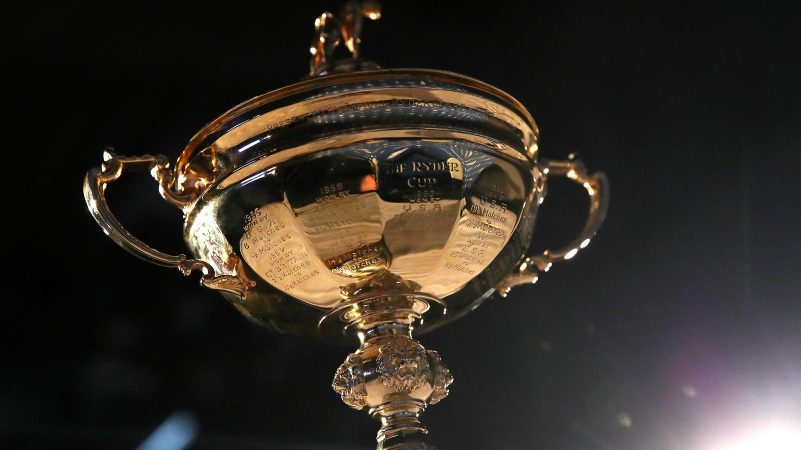 The Ryder Cup in a file image.
