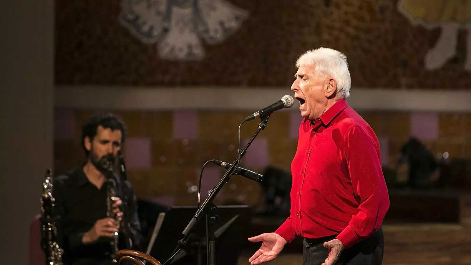 Concert de despedida dels escenaris de Raimon, al Palau de la Música de Barcelona, el 2017