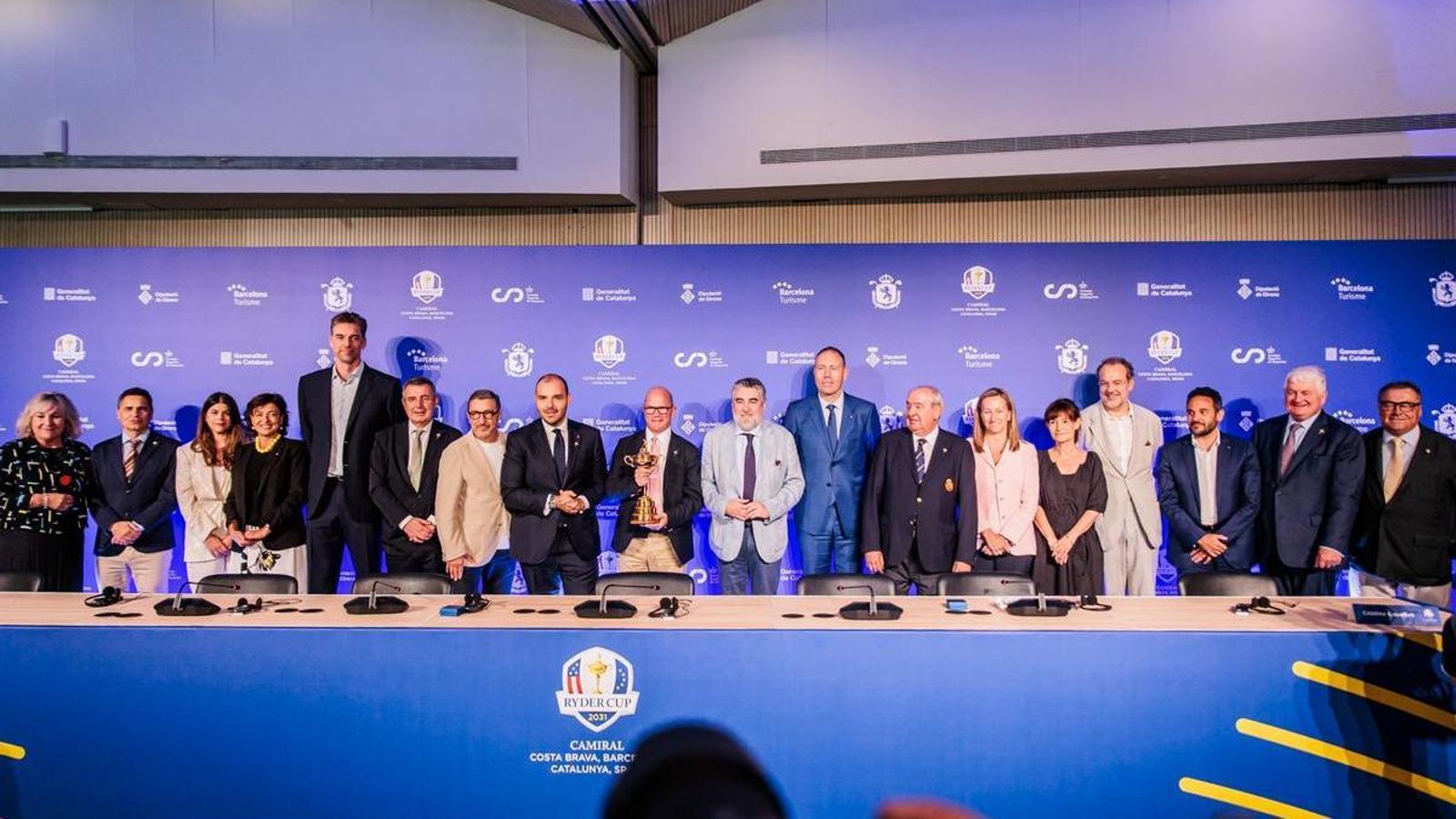 Presentation of the 2031 Ryder Cup at Camiral Golf and Wellness (Girona)