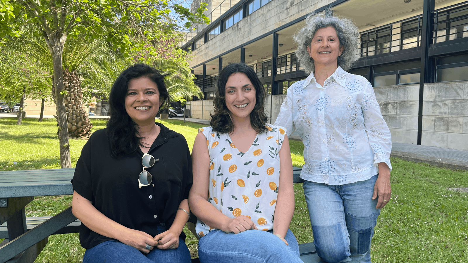 Rosario Pozo, Victòria Quesada and Maria Antònia Gomila, the authors of the study.