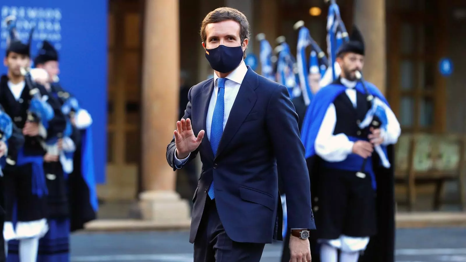 El líder del PP, Pablo Casado, en una imatge recent a Oviedo.