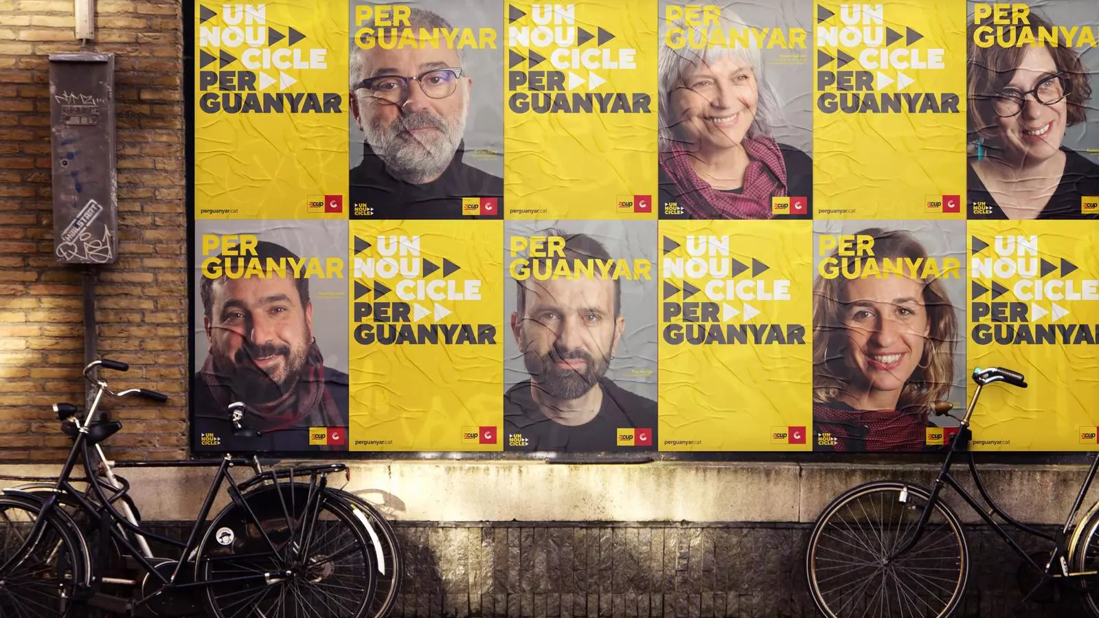 Els cartells electorals de la CUP per aquestes eleccions