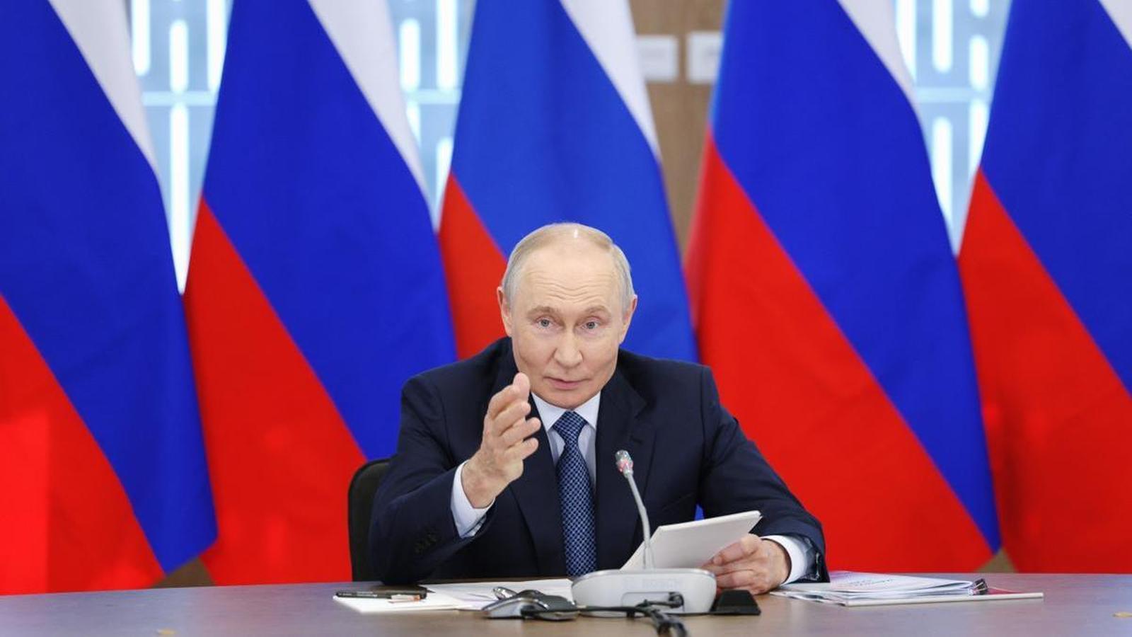 The president of Russia, Vladimir Putin, in early August.