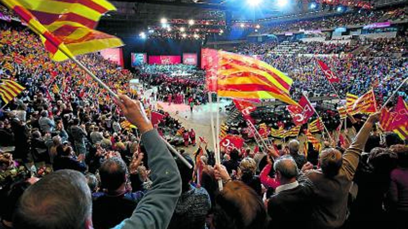 En aquesta campanya el PSC no s'ha atrevit amb el Sant Jordi.