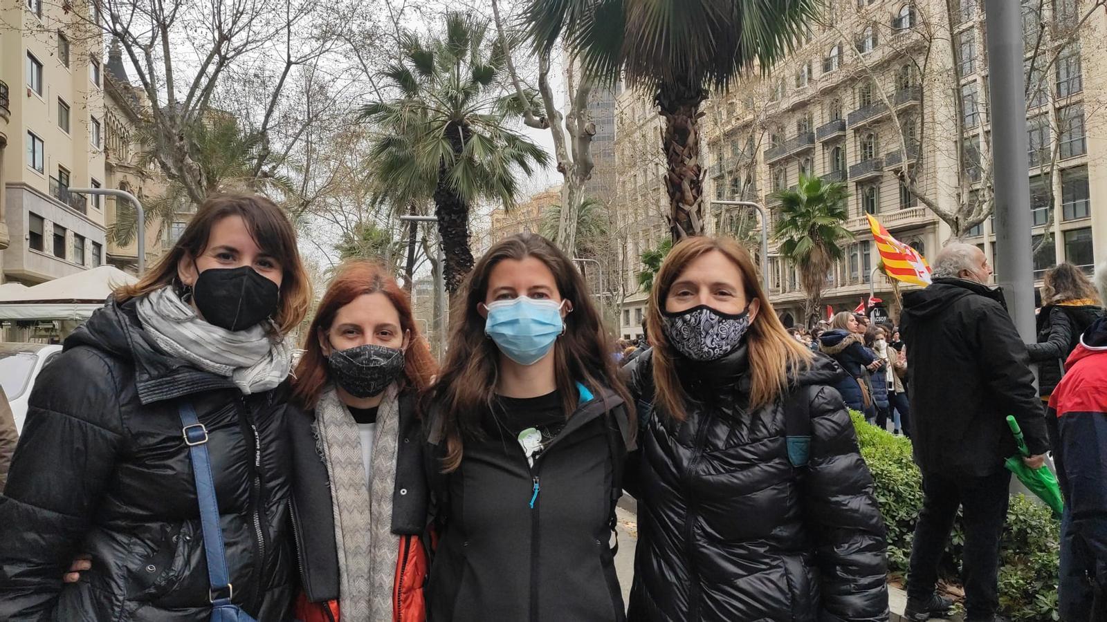 Part de l'equip directiu de l'Institut Mollerussa IV.