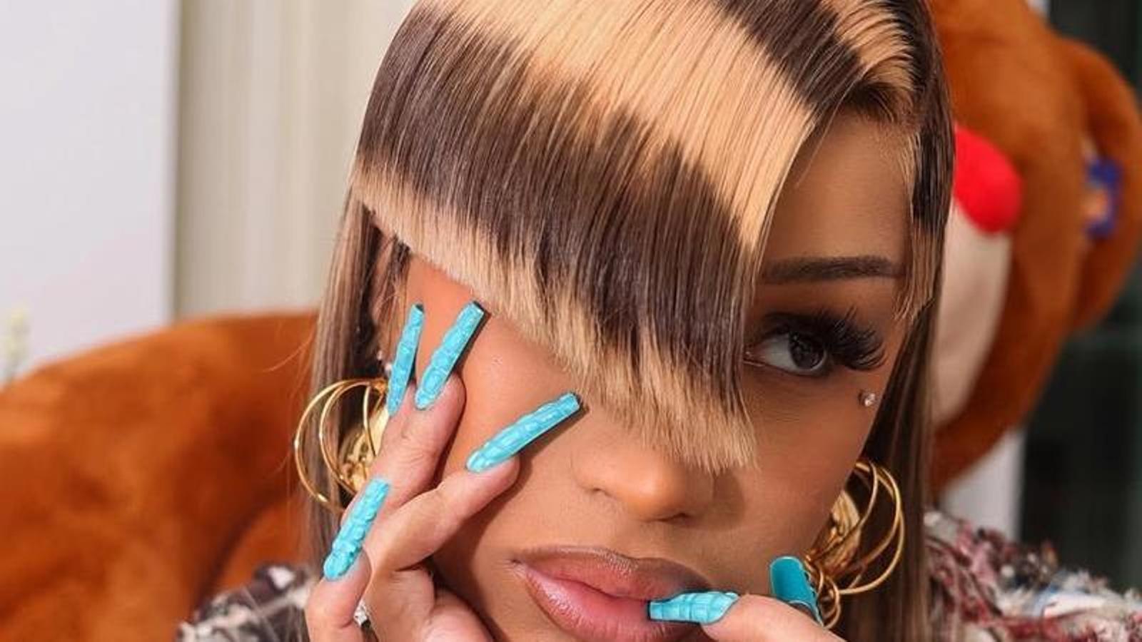 Rapper Cardi B in a recently posted image on her Instagram profile.