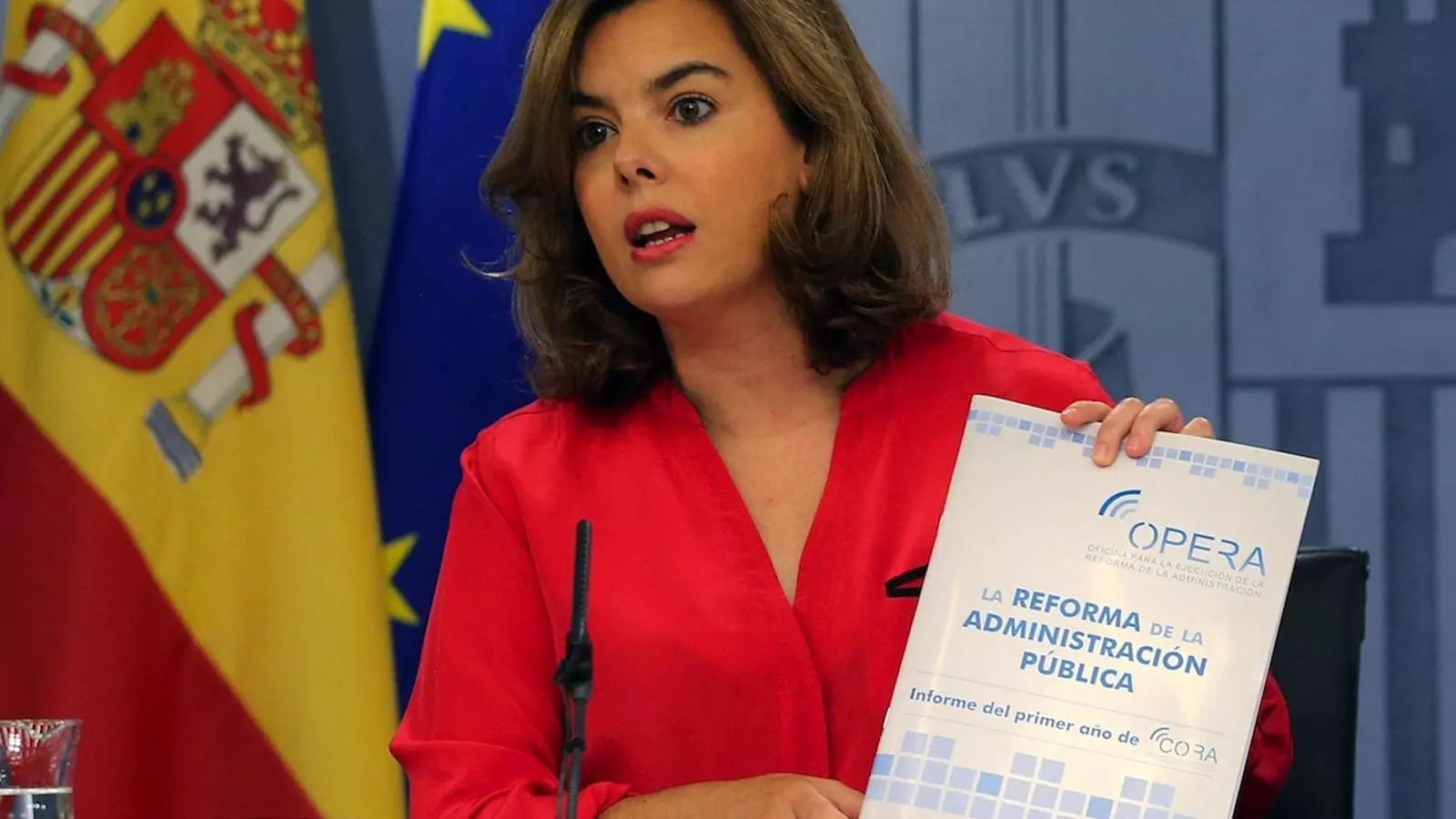 La vicepresidenta espanyola, Soraya Sáenz de Santamaría / EFE