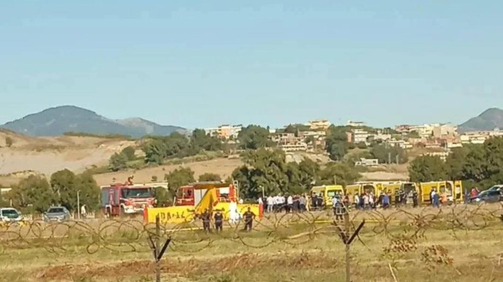 Image of the airport after the accident.