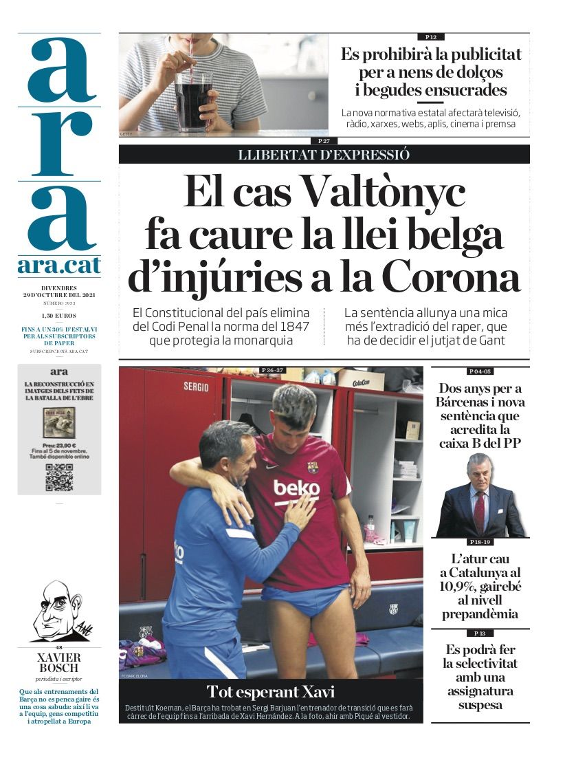 portada ara 29/10/21