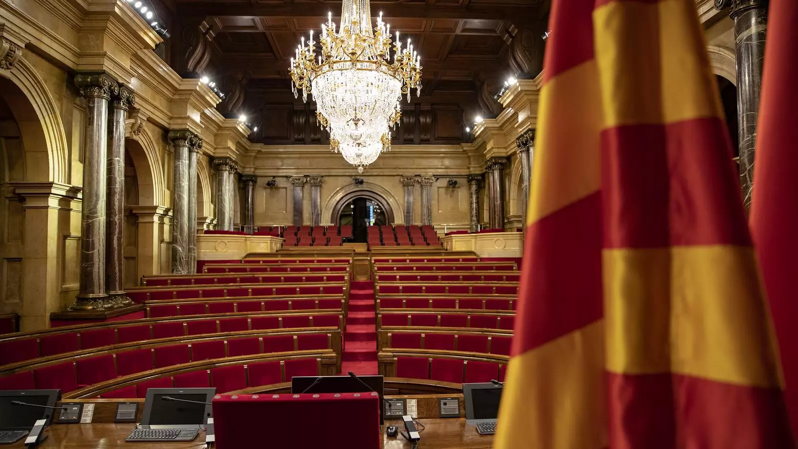 L'hemicile del Parlament.