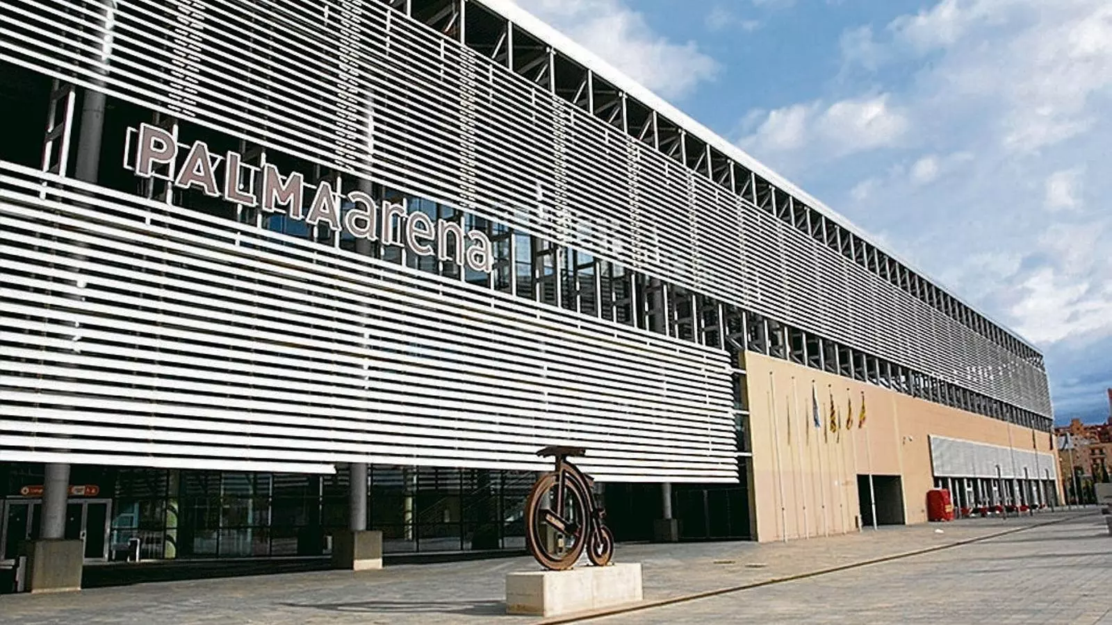 El recinte del Palma Arena, escenari habitual de competicions esportives i darrerament de drames polítics.