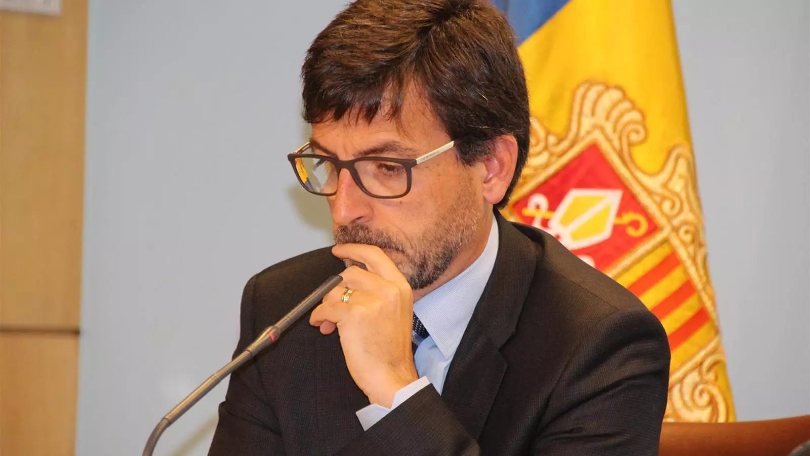 El ministre de Finances, Jordi Cinca. ANA
