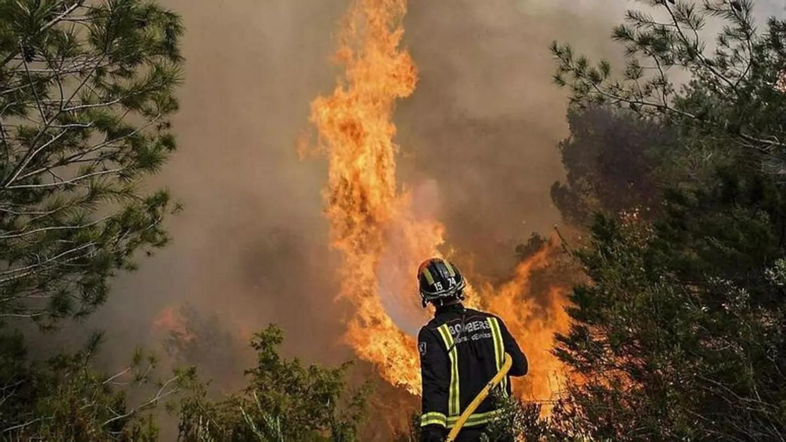 Feuerwehrkräfte.