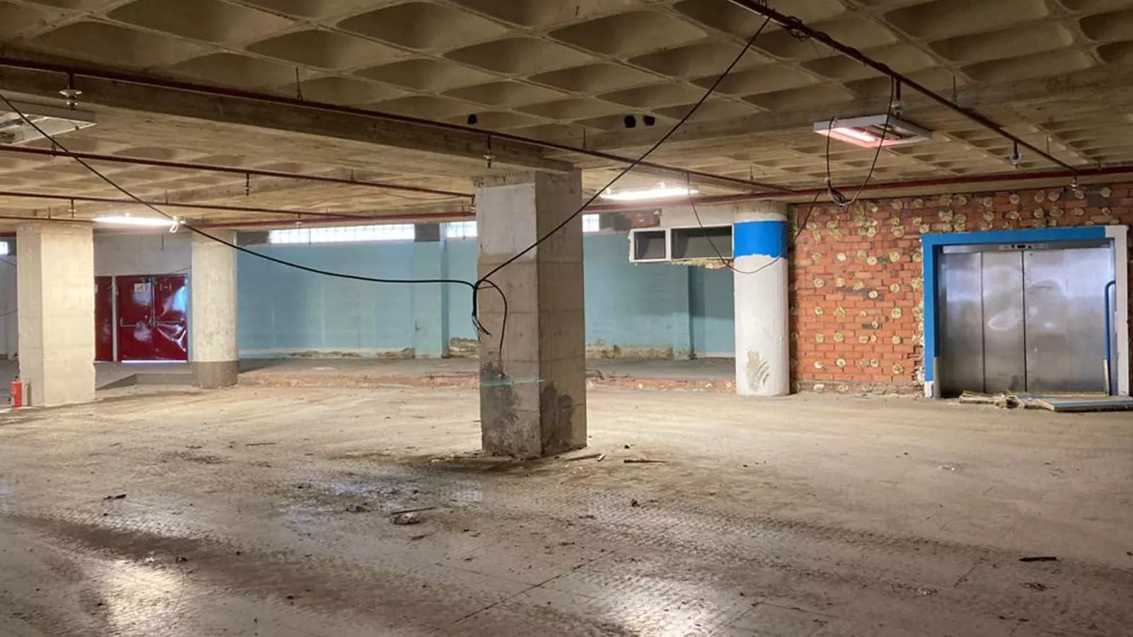 Planta baixa de l'antic Punt de Trobada.