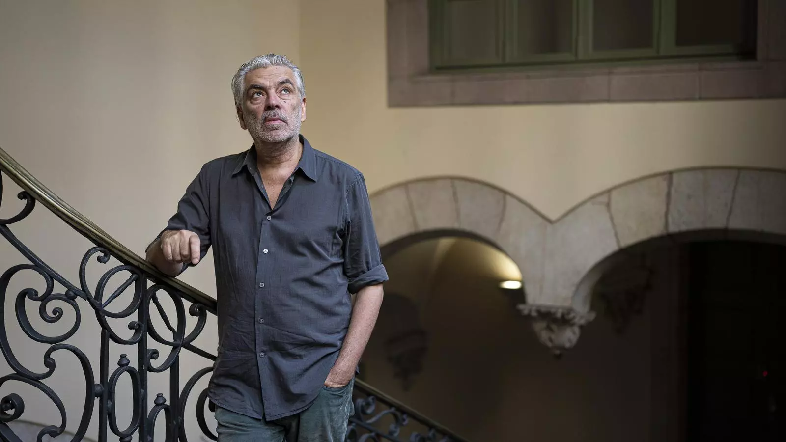 Pedro Costa al Palau de la Virreina en l'exposició 'Cançó de Pedro Costa'