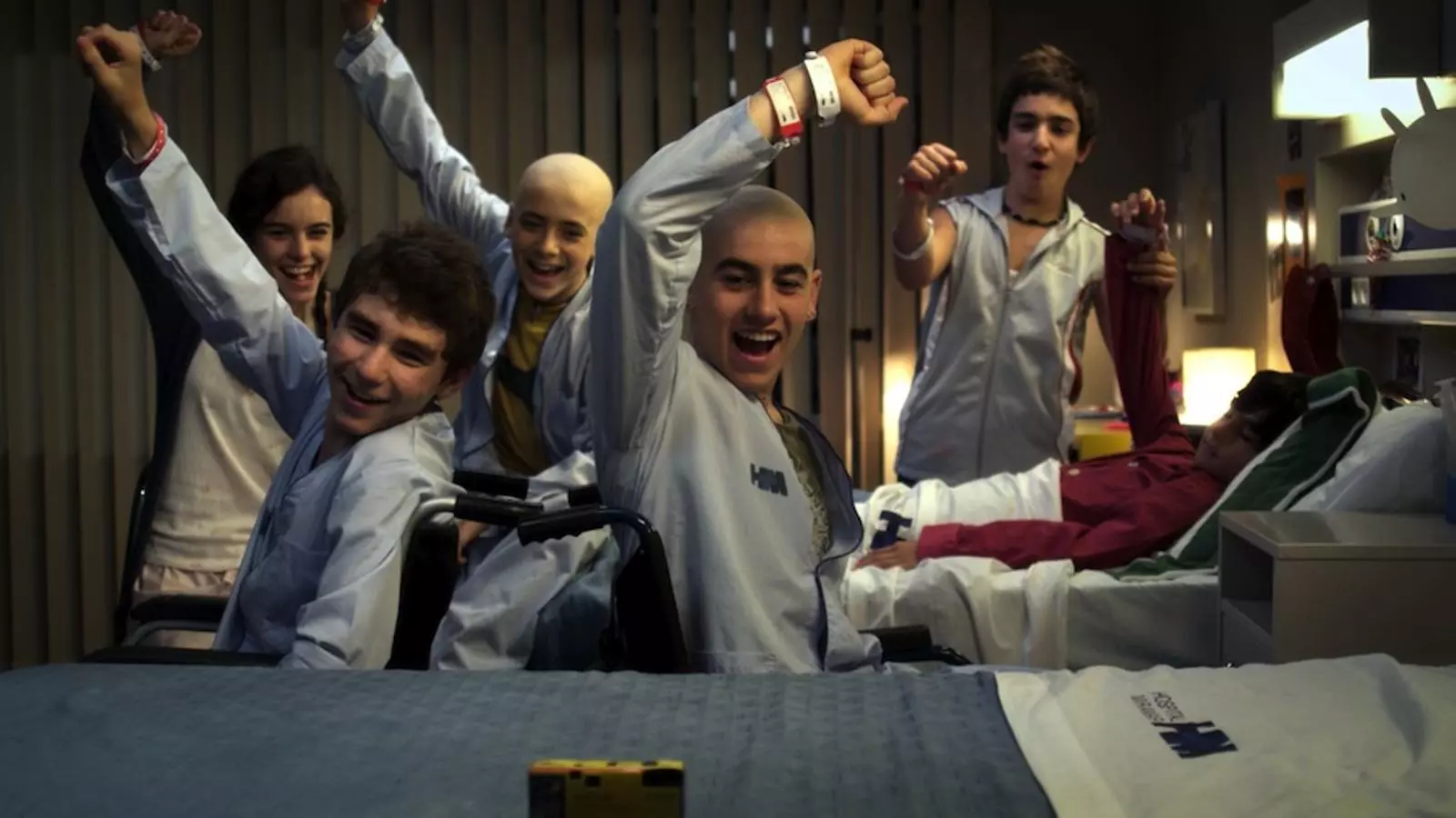 Els protagonistes de 'Polseres vermelles'