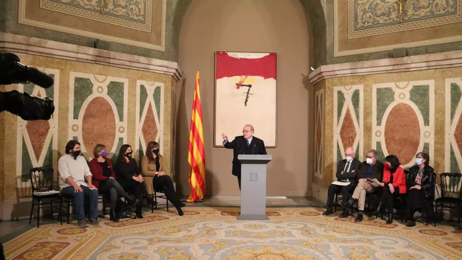 Acte d'homenatge al Parlament dels 50 anys de l'Assemblea de Catalunya
