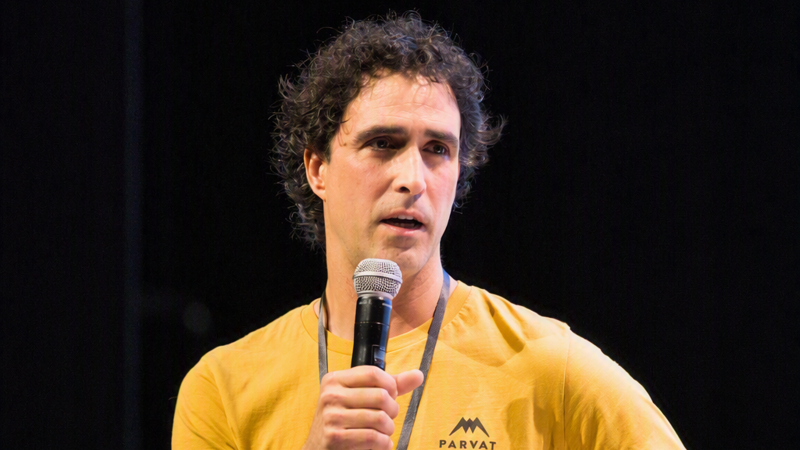 Alfonso García en el Festival de San Sebastián.
