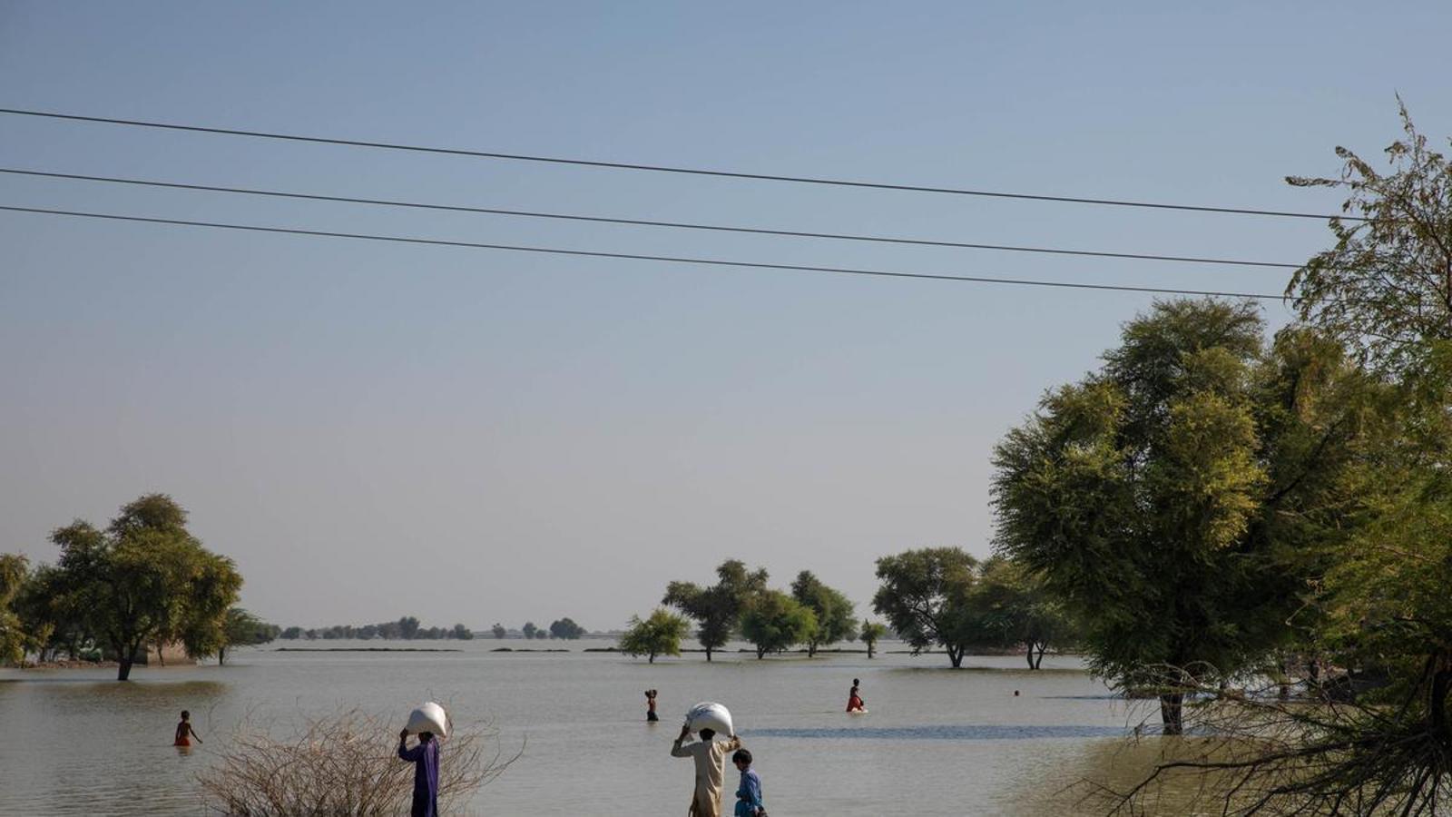 Inundacions a la regió pakistanesa de Johi