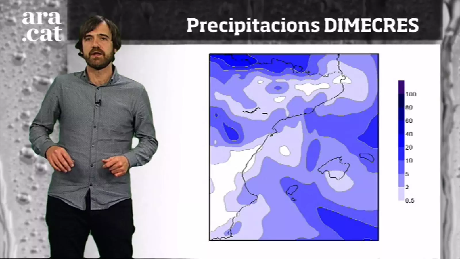 La méteo en 1 minut: plugims, nevades i fort vent
