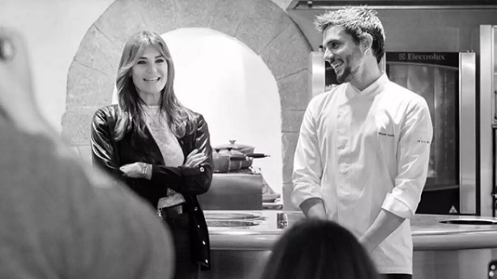 Sílvia Hofmann i Miquel Guarro durant la presentació