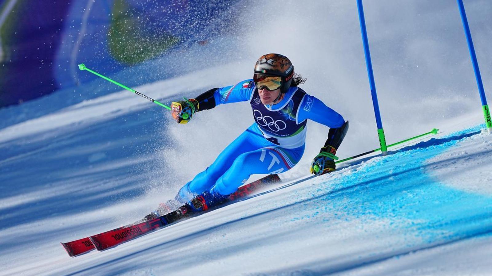 Italia se emociona con el segundo Oro de la esquiadora Federica Brignone de 35 años