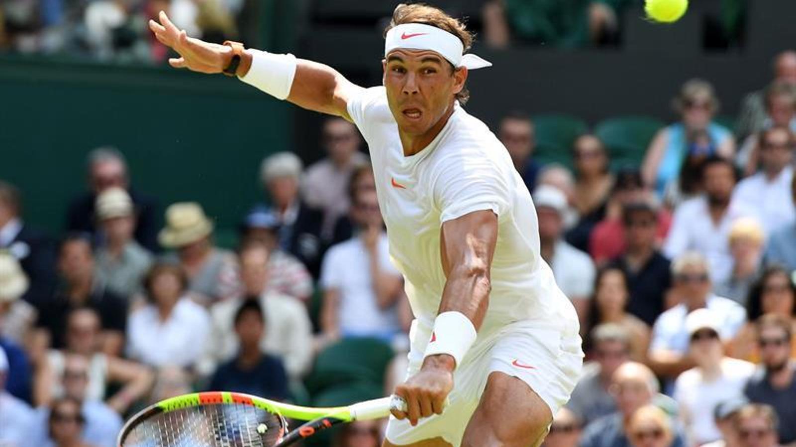 Nadal arriba als vuitens de Wimbledon i seguirà com a número 1 mundial