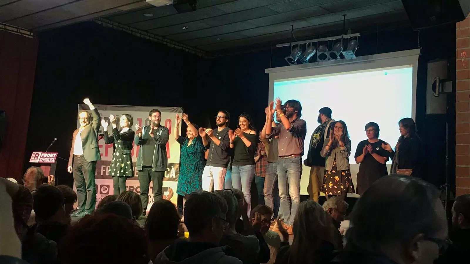 El Front Republicà desafia els sondejos: "Treurem entre 9 i 10 escons. Que es preparin a partir del 28-A"
