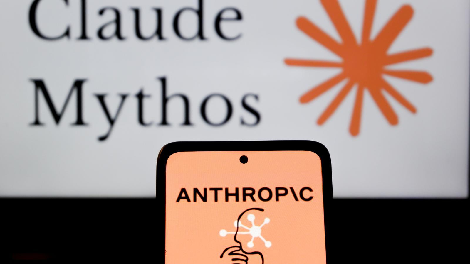 Los logos de Anthropic y del modelo Claude Mythos