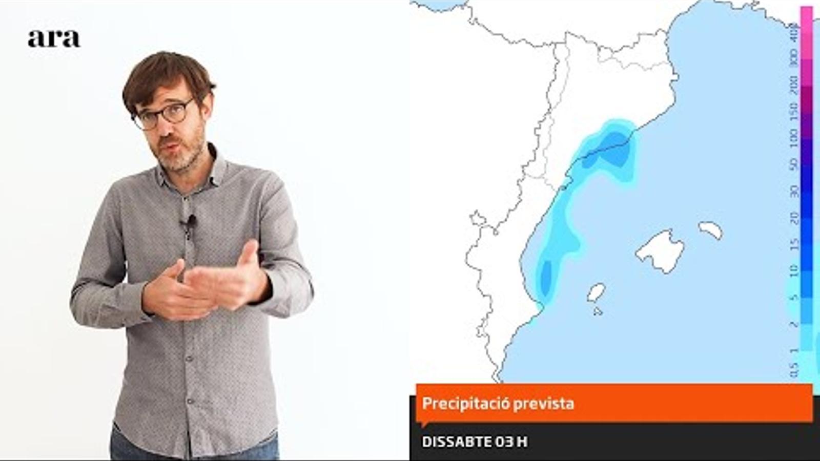 La méteo: ruixats puntuals per començar un cap de setmana molt de tardor