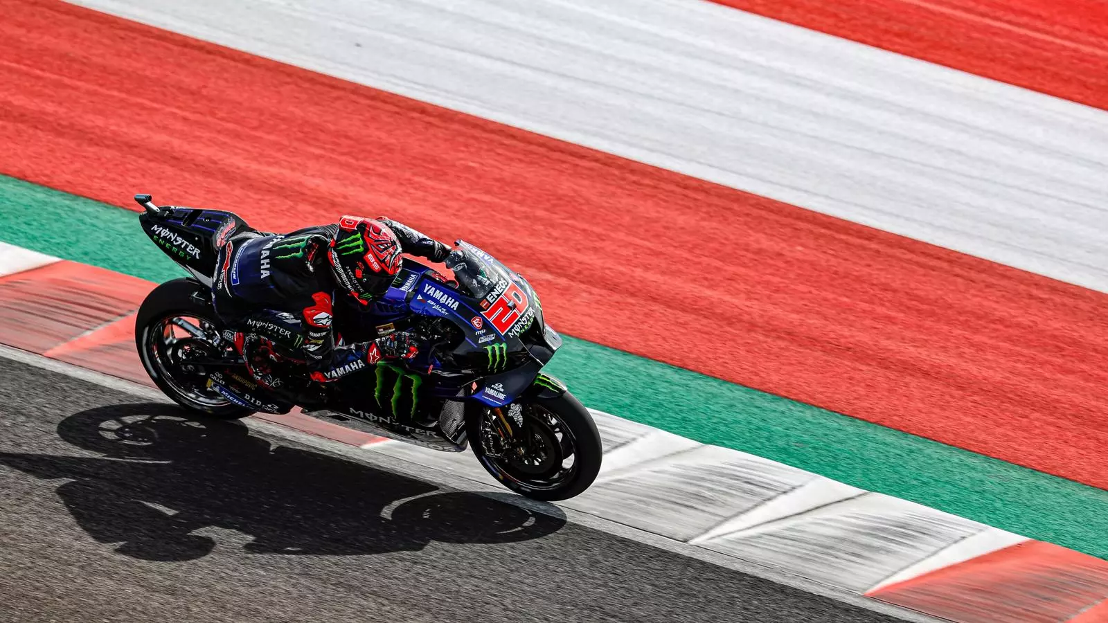 Fabio Quartararo en el circuito de Mandalika