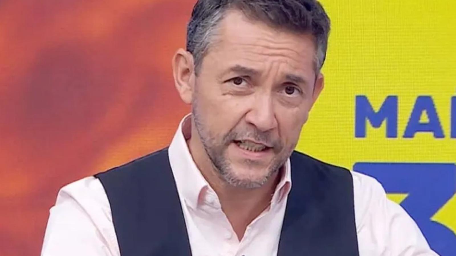 Javier Ruiz, on 'Mañaneros'.