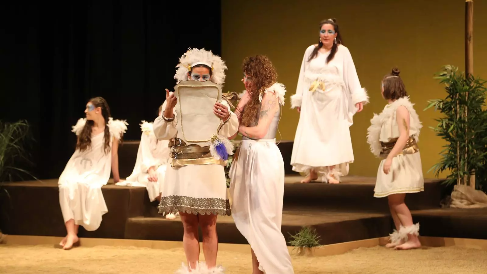 Un moment de la representació d''Els Pastorets' de Sant Julià de Lòria.
