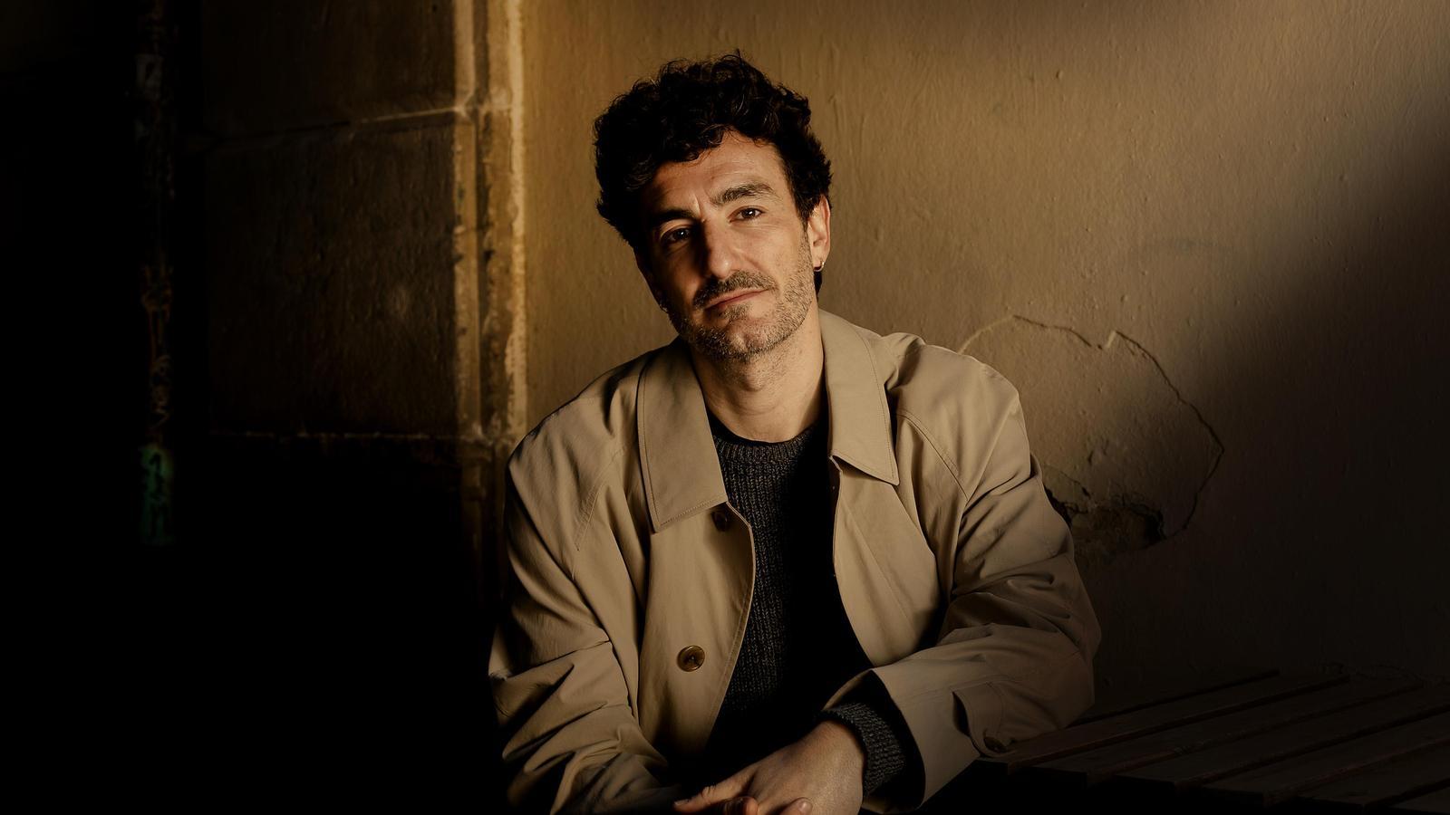 Miki Esparbé photographed a few weeks ago in Barcelona