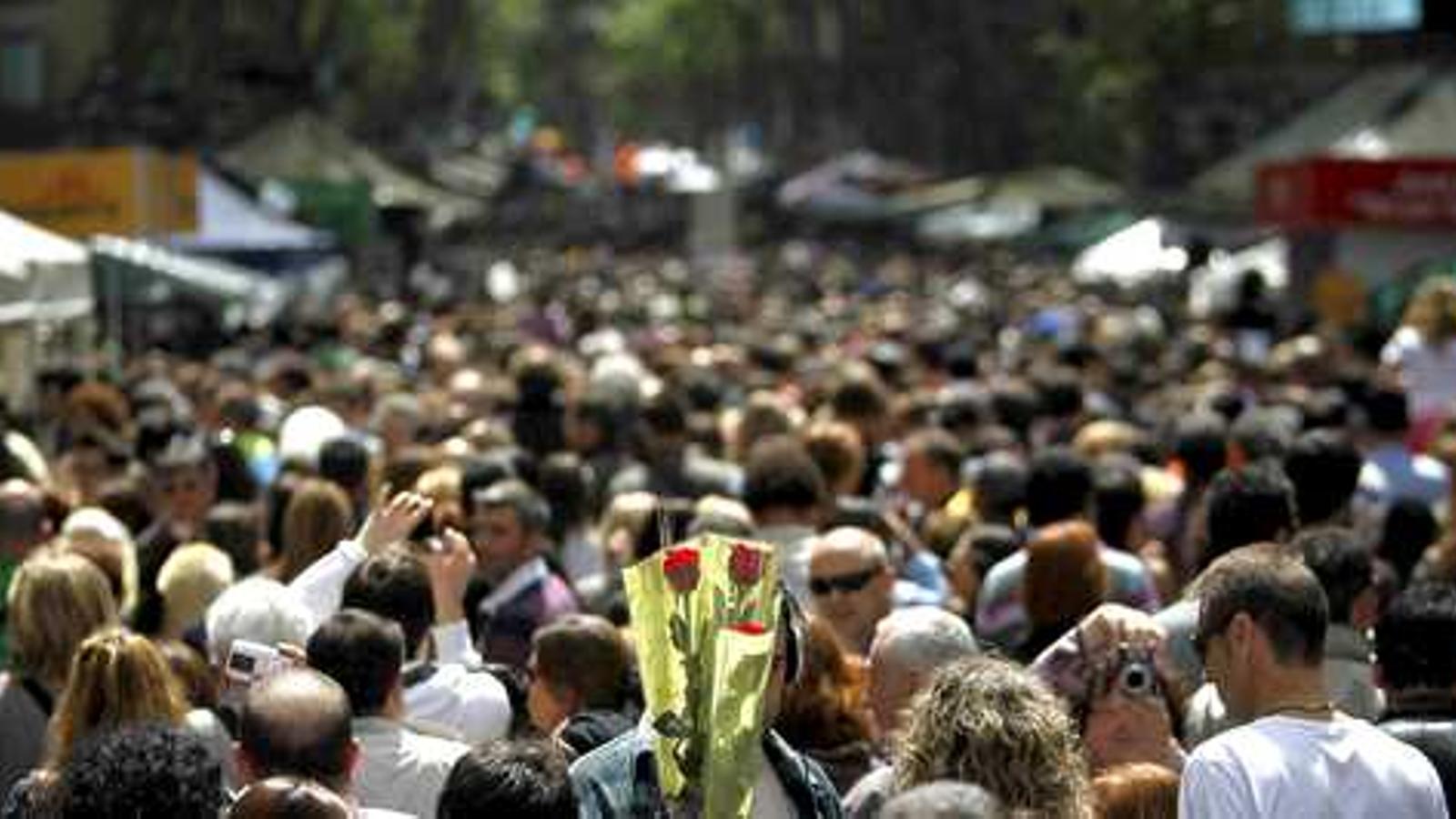 Per Sant Jordi, l'activitat cultural a Barcelona es dispara