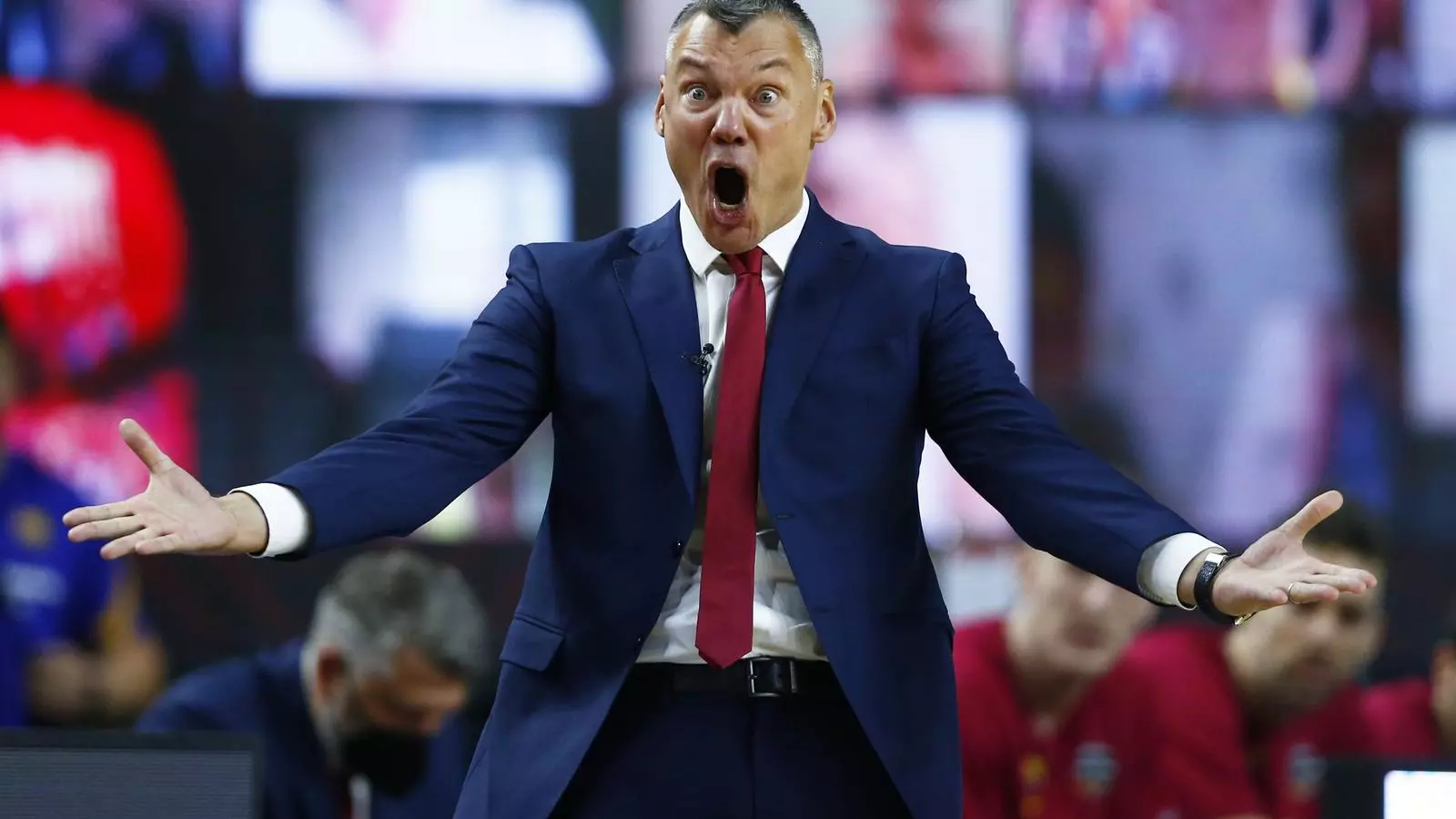 Sarunas Jasikevicius durant la final