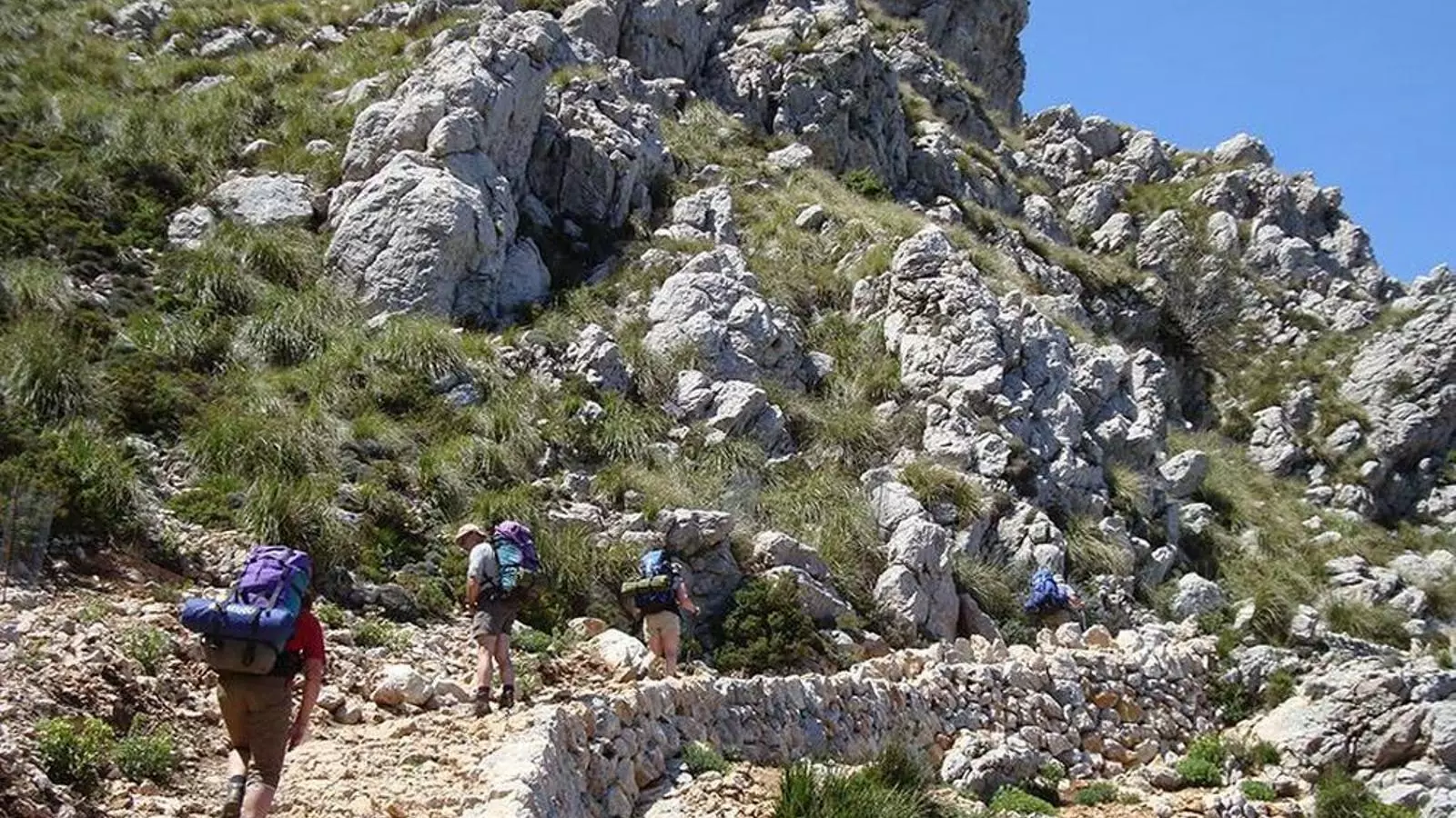 La tècnica de la pedra en sec és característica a molts llocs de la Mediterrània.