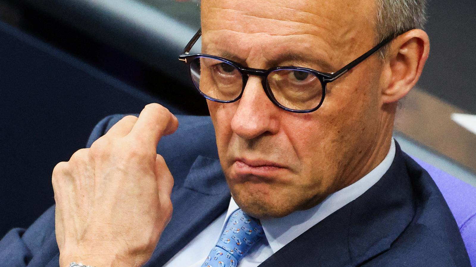 El canciller alemán, Friedrich Merz, es impopular entre los alemanes.