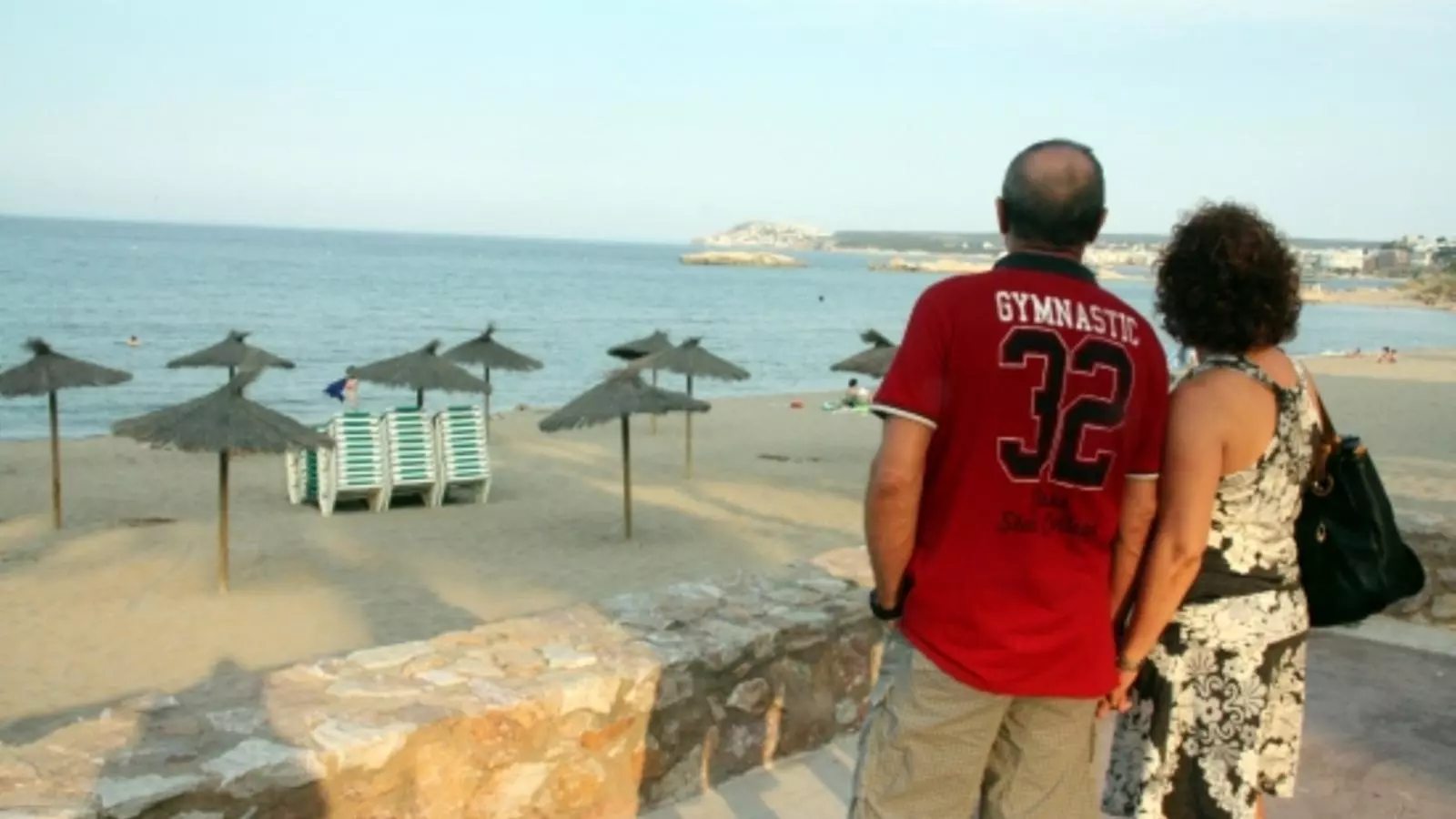 La platja de l'Escala ha estat tancada durant unes hores