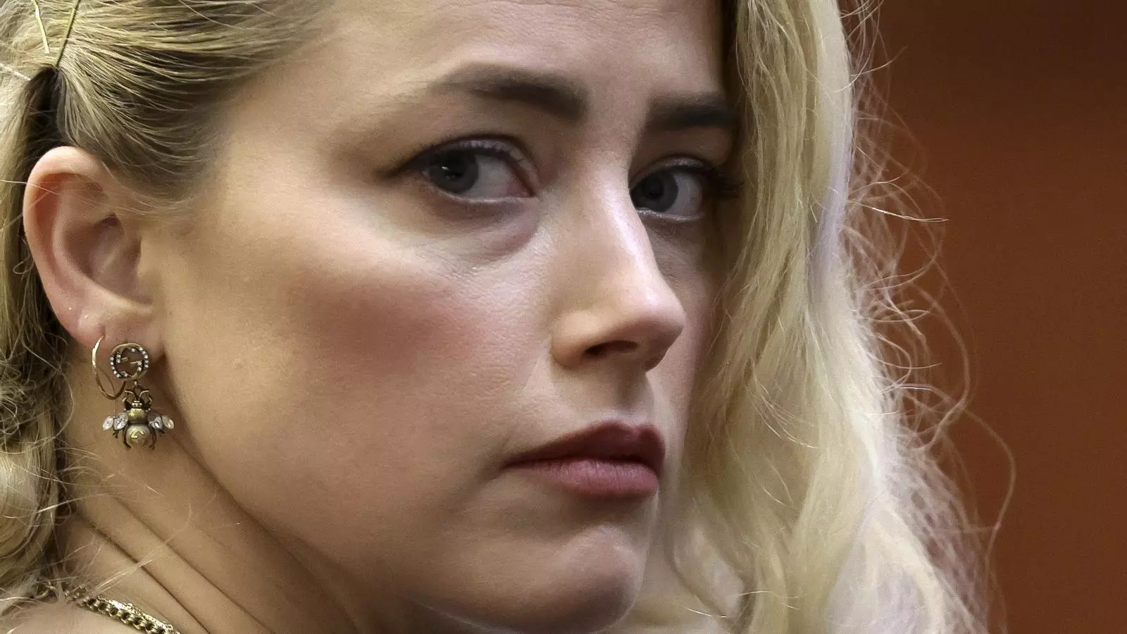 Amber Heard moments abans de conèixer el veredicte del jurat.