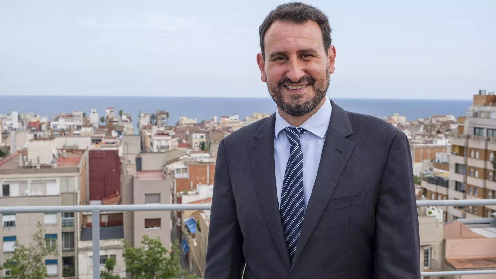 L'alcalde de Badalona, Rubén Guijarro (PSC)