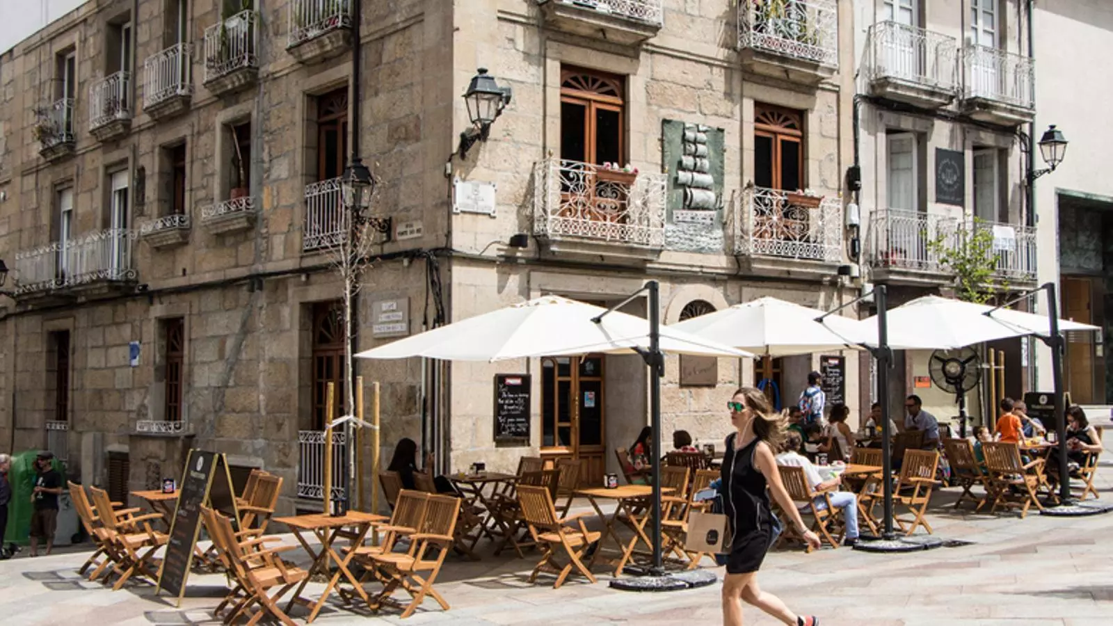 Una terrassa a Orense. / ARA ANDORRA