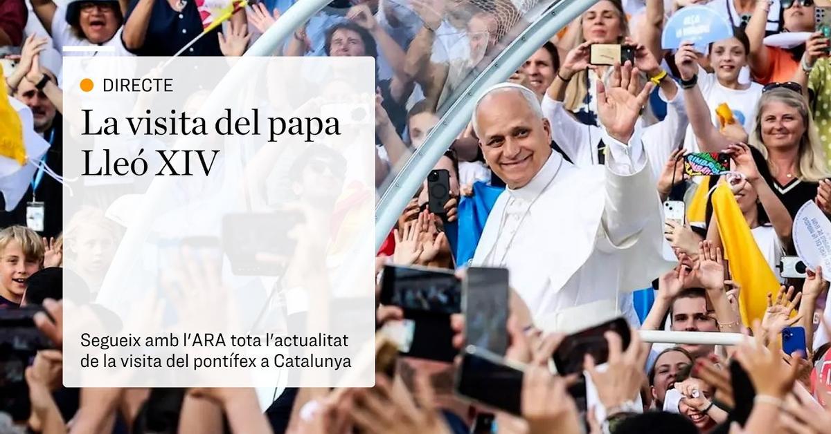 #EnDirecte El Papa arrenca l'homilia en català: "Senyor, que n’és, de gloriós, el vostre nom"

Segueix l'últim minut de la benedicció de la Torre de Jesús de la Sagrada Família