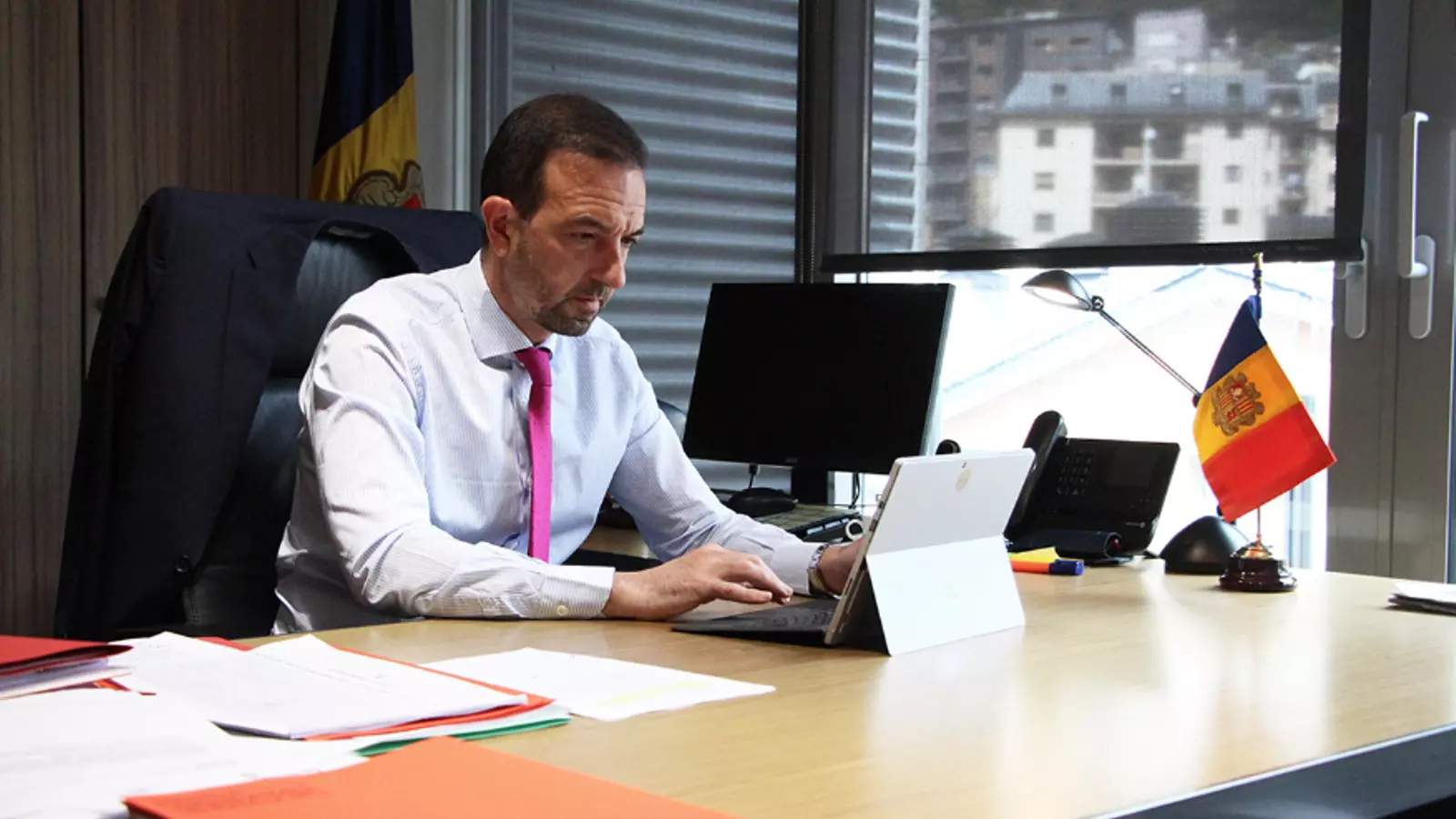 El ministre d'Ordenament Territorial, Jordi Torres.