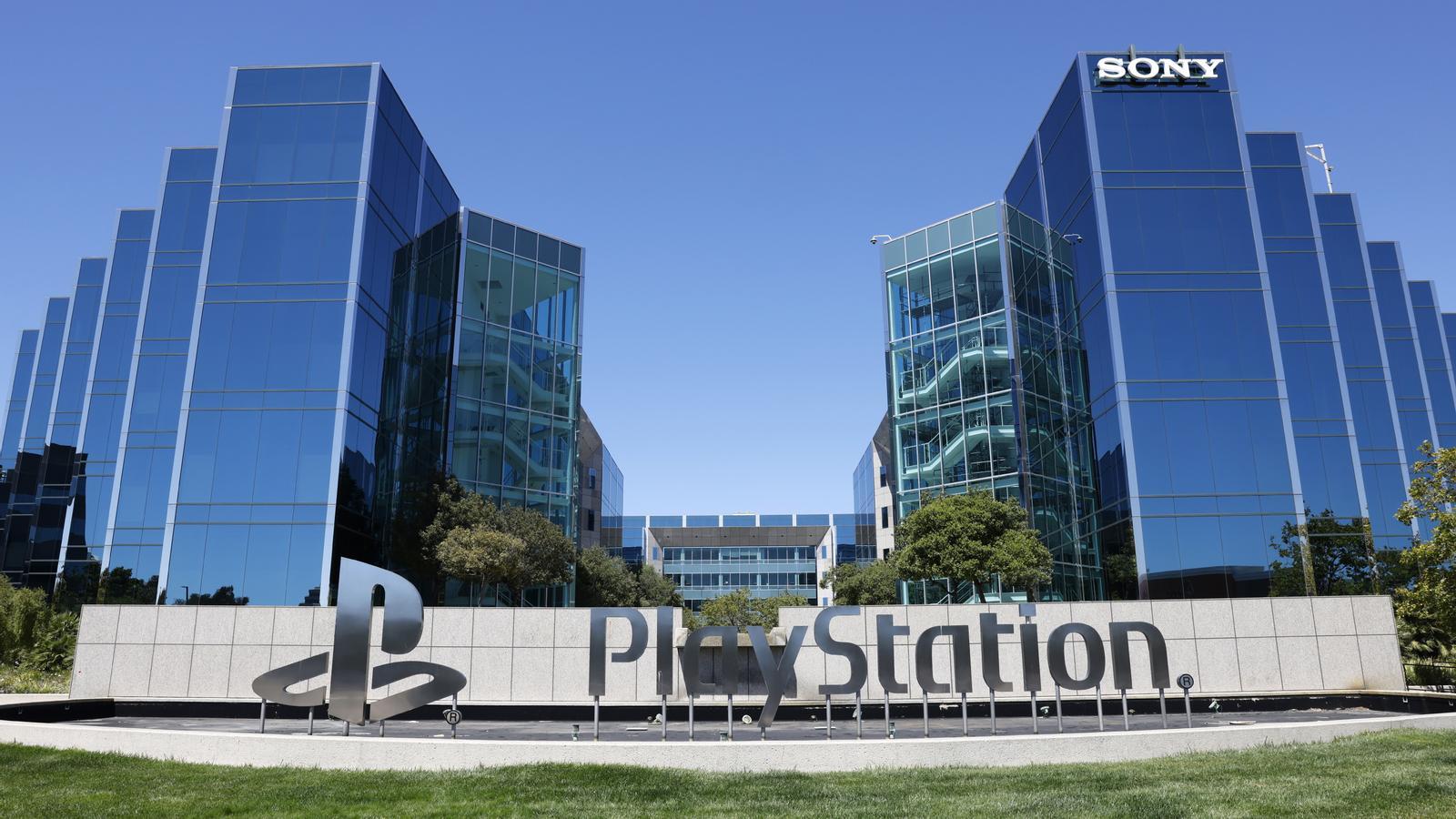 Exterior view of the Sony Interactive Entertainment headquarters in San Mateo (California) in an archival image.