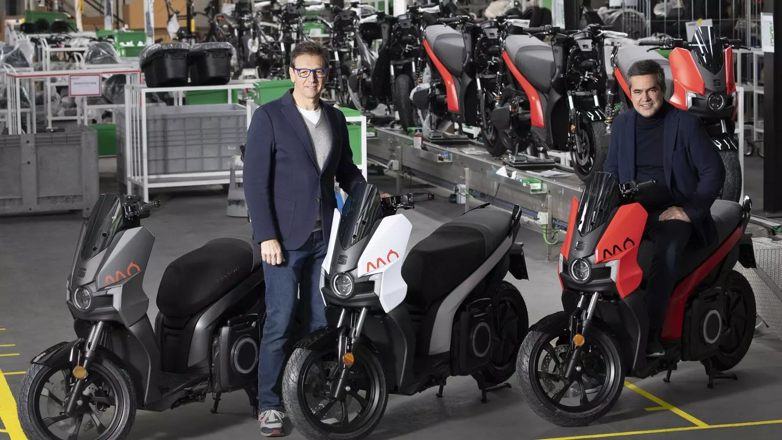 Arrenca la fabricació de la motocicleta elèctrica de Seat