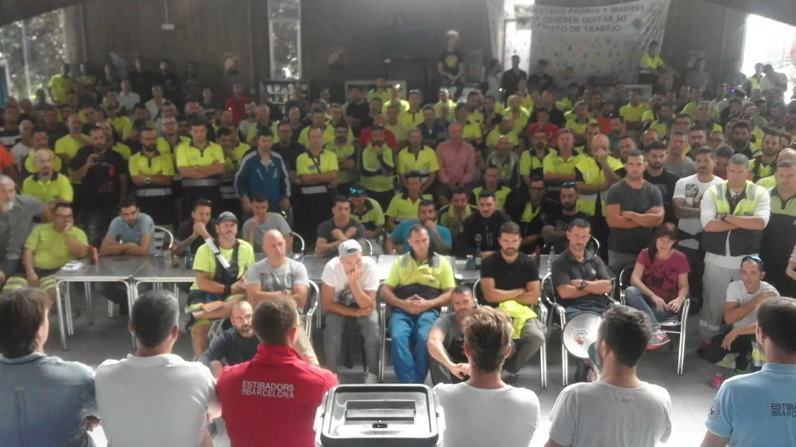 L'assemblea de treballadors d'aquest matí