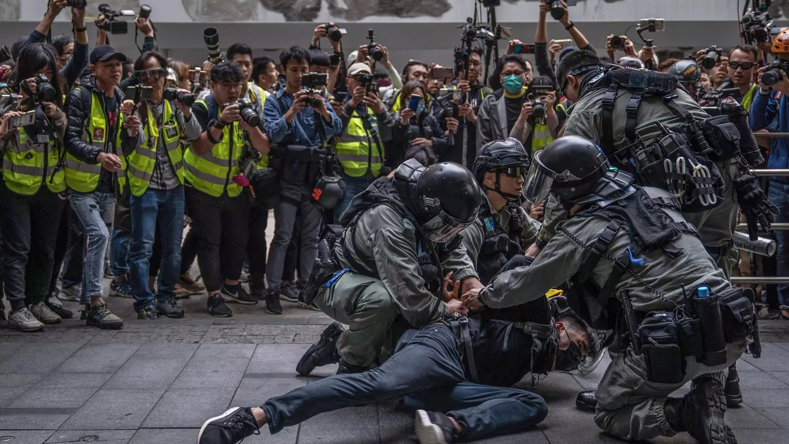 Protestes Hong Kong, 19 de gener del 2020