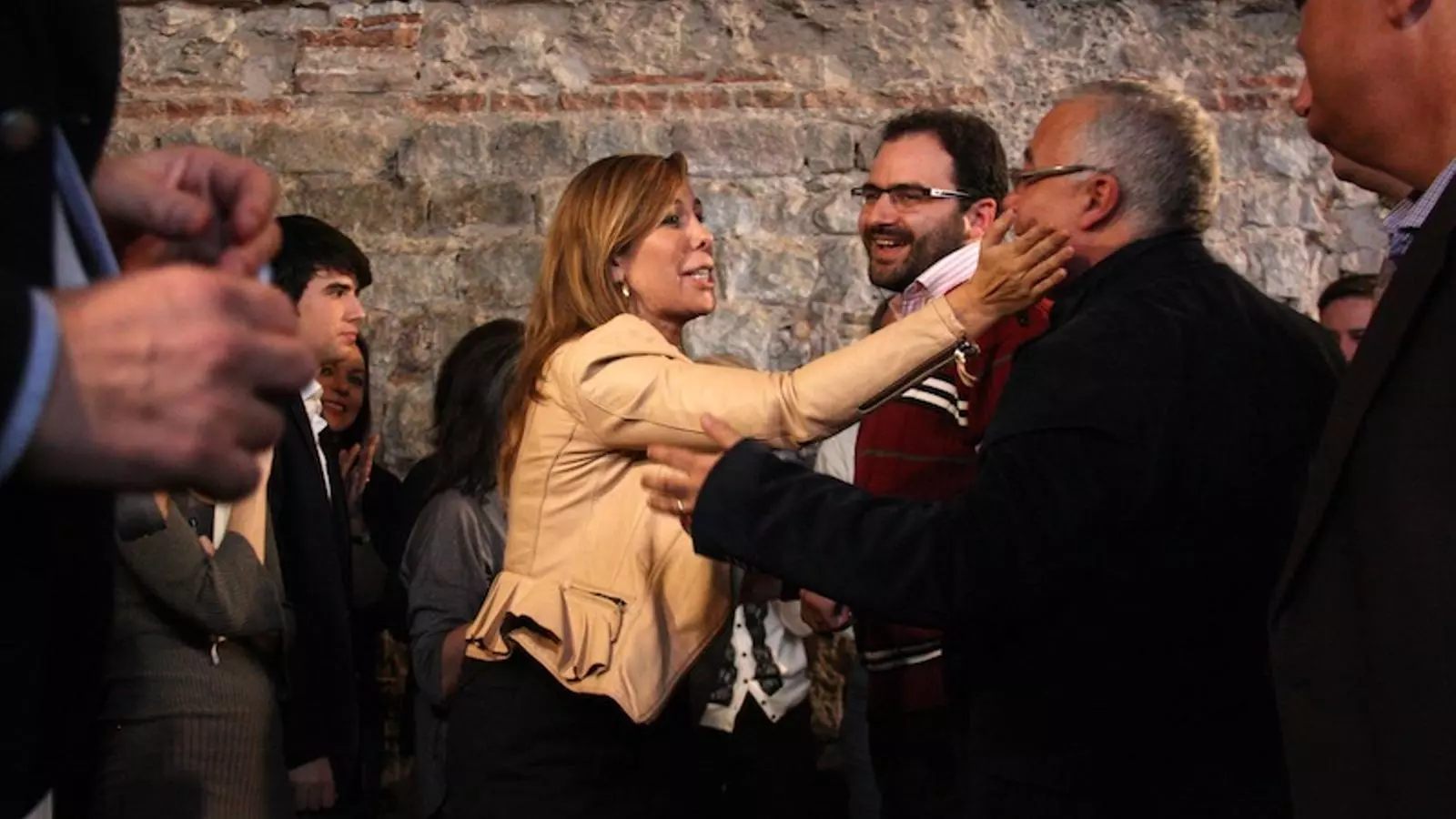La presidenta del PP a Catalunya, Alícia Sánchez-Camacho, aquest divendres en un acte de partit / ACN